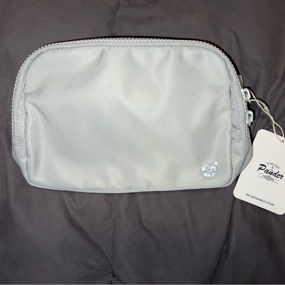 Woman’s Silver grey belt bag